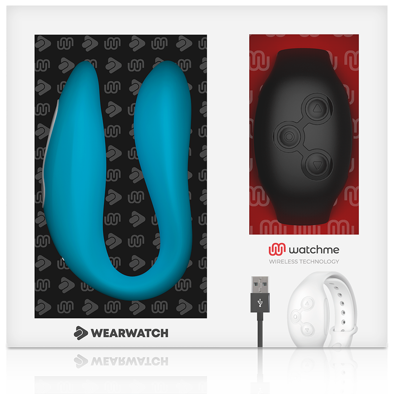 WEARWATCH - WATCHME VIBRATORE A DOPPIA TECNOLOGIA INDIGO / JET – Telecomando – foto 7