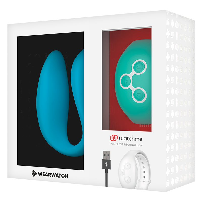 WEARWATCH - VIBRATORE WATCHME A DOPPIA TECNOLOGIA INDIGO/ACQUA DI MARE – Telecomando – foto 7
