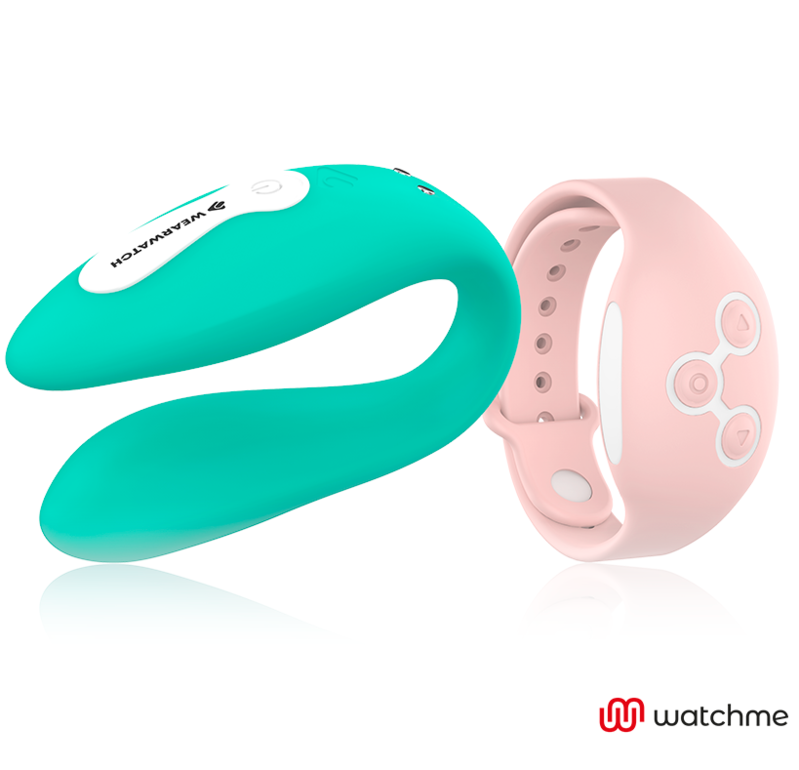WEARWATCH - WATCHME VIBRATORE A DOPPIA TECNOLOGIA ACQUA DI MARE / ROSA – Telecomando – foto 2