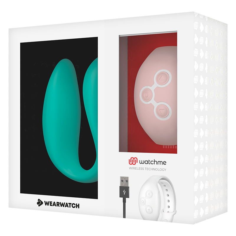 WEARWATCH - WATCHME VIBRATORE A DOPPIA TECNOLOGIA ACQUA DI MARE / ROSA – Telecomando – foto 3