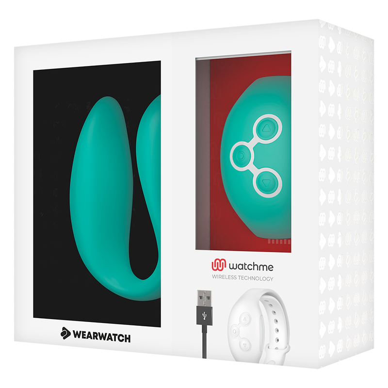 WEARWATCH - VIBRATORE WATCHME A DOPPIA TECNOLOGIA VERDE CHIARO – Telecomando – foto 5