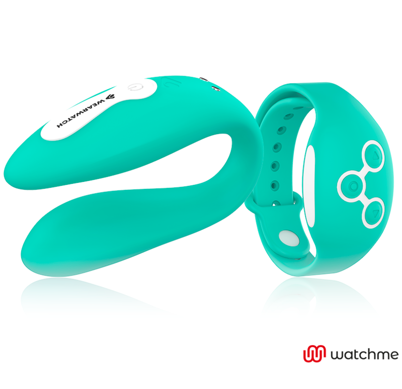 WEARWATCH - VIBRATORE WATCHME A DOPPIA TECNOLOGIA VERDE CHIARO – Telecomando – foto 2