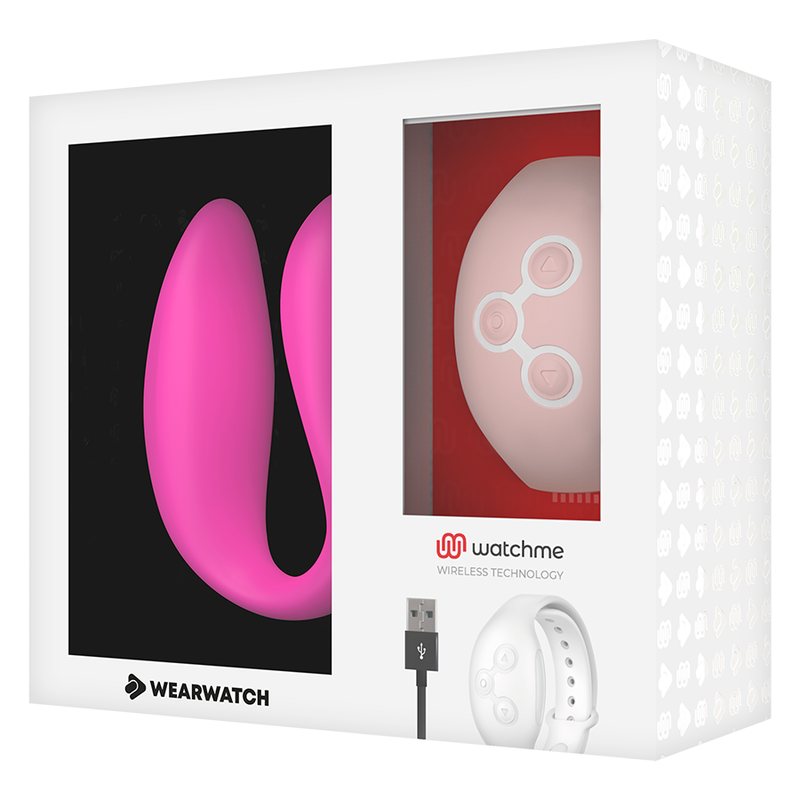 WEARWATCH - VIBRATORE WATCHME DOPPIA TECNOLOGIA FUCSIA / ROSA – Telecomando – foto 7