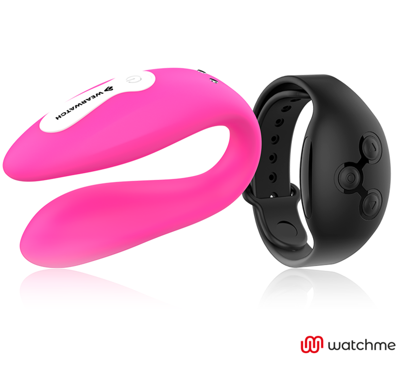 WEARWATCH - VIBRATORE WATCHME DOPPIA TECNOLOGIA FUCSIA/AZABACHE – Telecomando – foto 2