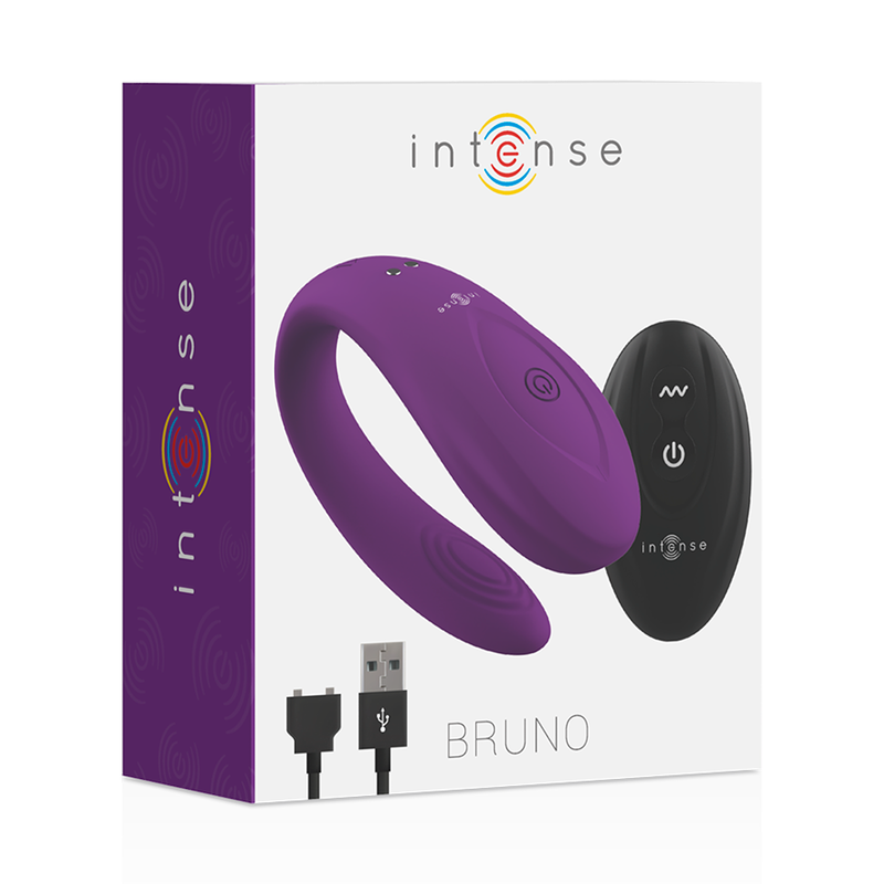 INTENSE - BRUNO PARTNER DOPPIO PIACERE LILLA – Vibratore per coppie UD – foto 5
