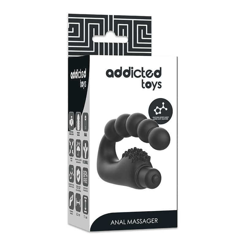 ADDICTED TOYS - MASSAGGIATORE ANALE PROSTATICO CON VIBRAZIONE – Vibratori anali – foto 5