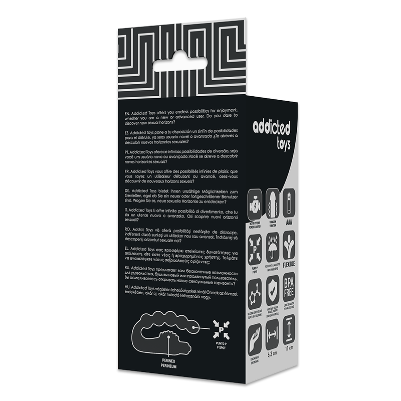 ADDICTED TOYS - MASSAGGIATORE ANALE PROSTATICO CON VIBRAZIONE – Vibratori anali – foto 6