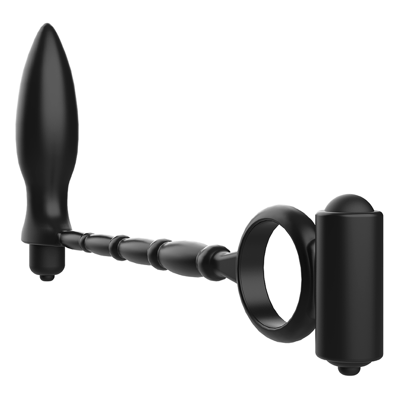 ADDICTED TOYS - PLUG ANALE CON ANELLO VIBRANTE – Anelli con Spina – foto 4