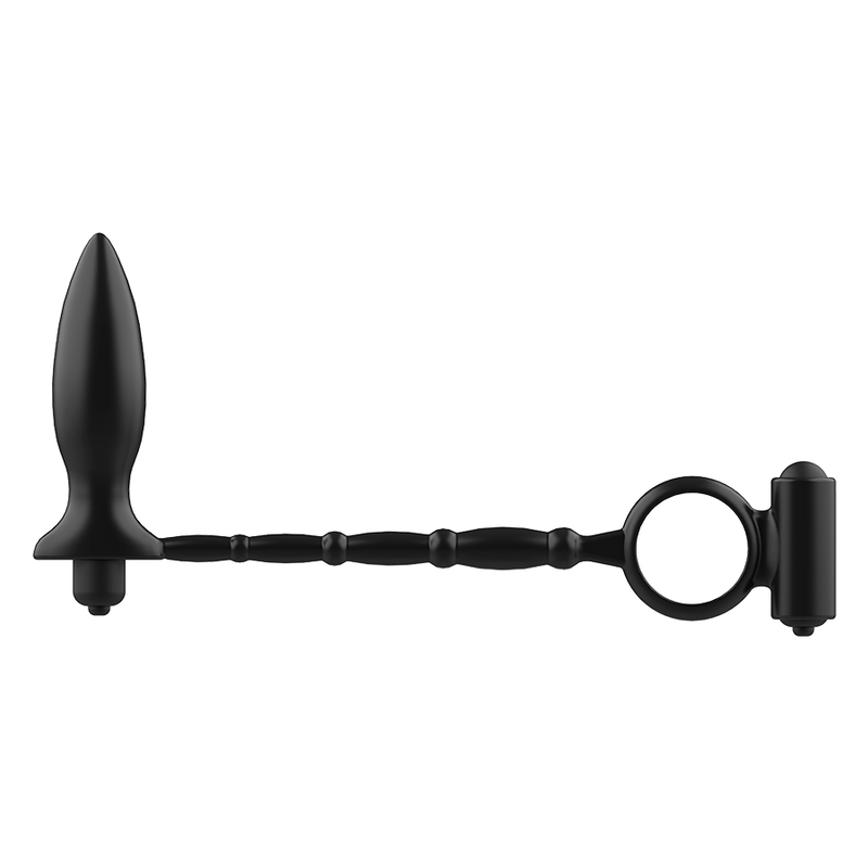 ADDICTED TOYS - PLUG ANALE CON ANELLO VIBRANTE – Anelli con Spina – foto 3