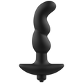 ADDICTED TOYS - MASSAGGIATORE ANALE CON VIBRAZIONE NERA MODELLO 2 – Vibratori anali