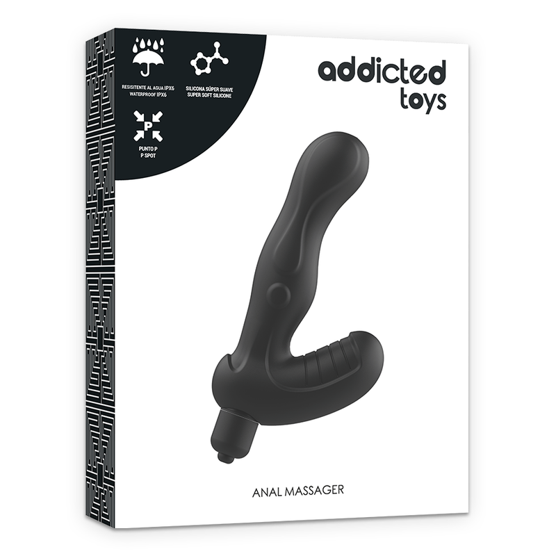 ADDICTED TOYS - P-SPOT VIBE STIMOLATORE ANALE DELLA PROSTATA IN SILICONE – Tappi anali – foto 6