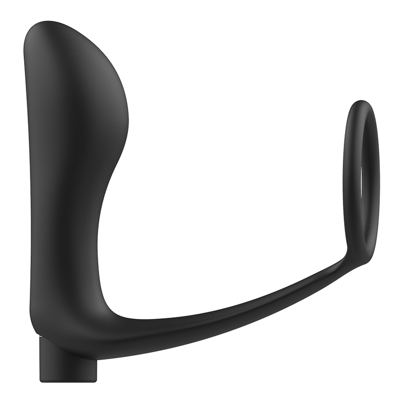 ADDICTED TOYS - ANELLO PER PENE CON TELECOMANDO PLUG ANALE NERO RICARICABILE – Telecomando – foto 4