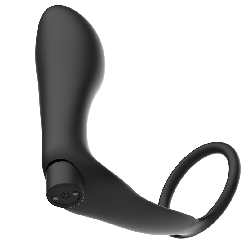 ADDICTED TOYS - ANELLO PER PENE CON TELECOMANDO PLUG ANALE NERO RICARICABILE – Telecomando – foto 5